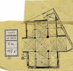 Petit plan de l'église St Médard