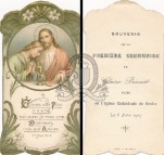 Souvenir de la première communion