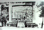 Bas-relief du monument marquant la limite extrême de l'avance allemande sur Paris (2 septembre 1914)