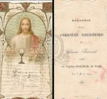 Souvenir de la première communion