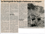 La Sauvegarde de Senlis s'intéresse au rempart