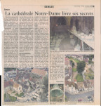 La cathédrale Notre-Dame livre ses secrets