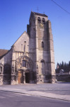 Verberie - Portail et tour de l'église