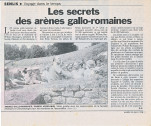 Les secrets des arènes gallo-romaines