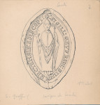 Saint Geoffroi, évêque de Senlis - 1er état