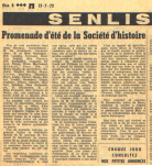 Promenade d'été de la Société d'histoire