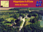 Vue aérienne de l'abbaye de Chaalis