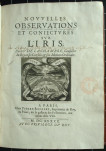 Ex libris manuscrit de la bibliothèque de l'abbaye Saint-Vincent de Senlis
