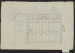 Dessin d'une aile du château d'Eve