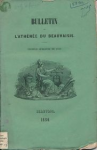 Bulletin de l'Athénée du Beauvaisis vignette