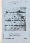 063 - La mesure du temps en archéologie - Quelques grottes préhistoriques - Qui était Hibernatus ? vignette