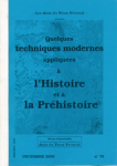 076 - Quelques techniques modernes appliquées à l'histoire et à la préhistoire vignette