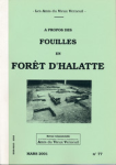 077 - A propos des fouilles en forêt d'Halatte vignette