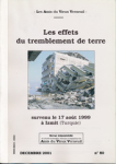 080 - Les effets du tremblement de terre survenu le 17 août 1999 à Izmit (Turquie) vignette