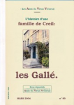 089 - L'histoire d'une famille de Creil : les Gallé vignette