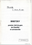 - novembre 1983 - Bisetzky premier chef de gare de Chantilly et caricaturiste vignette