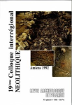 N° spécial 9 - 19ème colloque interrégional neolithique vignette