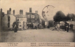 Senlis. La rue de la République bombardée par les Allemands vignette