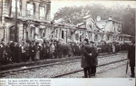 La gare incendiée par les Allemands vignette