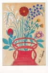 Fleurs dans un panier - vers 1910 vignette