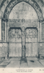 Cathédrale de Noyon - Portes du grand portail vignette