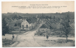 Gournay-sur-Aronde - Rue de Paris, au premier plan, à droite, l'emplacement de l'hôtel "A la grâce de Dieu" détruit par une torpille aérienne le 21 mai 1918 vignette