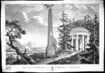 Monument projeté à la gloire de J. J. Rousseau vignette