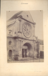 Luzarches (église Saint-Côme-Saint-Damien - extérieur - portail) vignette